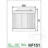 Filtro olio HIFLO per Aprilia BMW Bombardier Husqvarna...