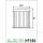 Oil filter HIFLO for Daelim Damien Freewing NS Otello QL S1 SL SN SQ VJF 125