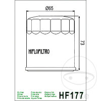 Filtro olio HIFLO per Buell XB9 1000 # XB12 1200