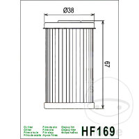 Filtro olio HIFLO per Daelim VJ VL 125