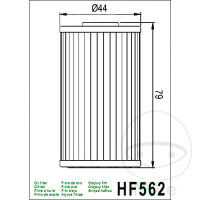 Filtro olio HIFLO per Kymco Dink 125 200 Grand Dink 125...