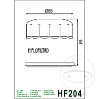 Filtro olio HIFLO cromato per Honda Kawasaki Triumph Yamaha