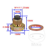 Tappo di scarico olio per Suzuki RF 600 VL 1500 VLR 1800