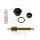 Kit de montage vanne de d&eacute;marrage pour Yamaha FZS 600 1000 Fazer XJR 1300