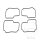 Float chamber seal for Honda CB-1 CBR 400 600 F # 1987-1990
