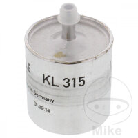 Filtro combustible 8 mm MAHLE
