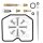 Carburetor repair kit for Suzuki LT-A 400 F Eiger 4WD # 2002-2007