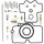 Carburetor repair kit for Yamaha YZ 450 F # 2005-2006