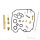Carburettor repair kit for Yamaha XTZ 750 H N Super Tenere # 1989-1997