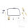 Carburetor repair kit for Yamaha XV 125 Virago 1997-2002