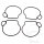 Float chamber seal for Yamaha TT-R 50 E # 2007-2020