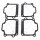 Float chamber seal for Kawasaki KFX Suzuki CP LT 50 80 Quadsport