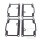 Float chamber seal for Kawasaki H1 H2 KH 500 750 Mach 4