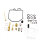 Carburettor repair kit for Honda CBX 1000 1979