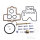 Carburetor repair kit for KTM EXC SX 400 520 Racing 2000-2002