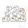 Carburettor repair kit for Honda VFR 750 F 1990-1993