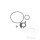 Float chamber seal for Gilera DNA Ice Runner Stalker Diesis 50 Free 25 50