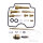 Kit de r&eacute;paration du carburateur (kit complet) TMX pour Yamaha YFM 250 # 2006-2009
