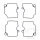 Float chamber gasket for Yamaha YBR 125 ED # 2005-2006