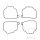 Float chamber gasket for Suzuki LT-Z 90 Quadsport # 2007-2018