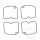 Float chamber gasket for Kawasaki VN 800 C E Drifter # 1999-2003