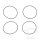 Float chamber gasket for Kawasaki KAF 400 Mule # 2008-2018