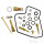 Kit de r&eacute;paration du carburateur Kit complet pour Honda VT 600 Shadow C  # 1988-1989