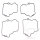 Float chamber seal for Suzuki RF 600 900 R RU # 1993-1997