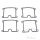 Float chamber seal for Kawasaki Z 400 550 # 1979-1983
