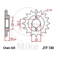 Ritzel 15 Z&auml;hne Teilung 525 f&uuml;r Ducati...