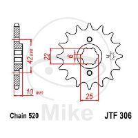 Ritzel 14 Z&auml;hne Teilung 520 f&uuml;r Honda NX 650...