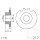 Pignon 11 Dents Division 415 pour Hercules KX-5 50