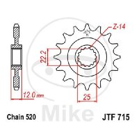 Pignon 12 Dents Division 520 pour Gas Gas EC 200 250 300...