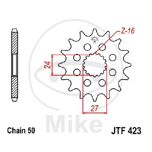 Pignon 18 Dents Division 530 pour Suzuki GSX 1300 GSX-R 1000