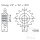 Pinion 13 Tooth Pitch 420 for Gilera GSM 50