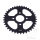Pignone  38 denti passo 520 nero 050 / 080 per Daelim ET 300 LC