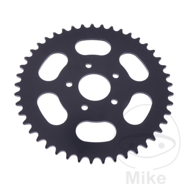 Sprocket  45 teeth pitch 415 black 038 / 059 for Z&uuml;ndapp ZR 10 25 ZR 20 25
