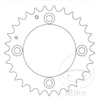 Pignone  29 denti passo 520 nero 090 / 110