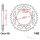 Pignone  46 denti passo 420 110 / 126