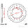 Pignone  51 denti passo 420 100 / 116