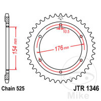 Pignone  43 denti passo 525 154 / 176