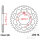 Sprocket  45 teeth pitch 520 110 / 130.8