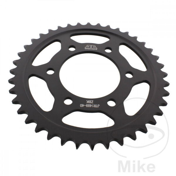 Sprocket  40 teeth pitch 525 black 080 / 104