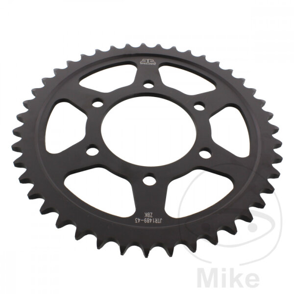 Pignone  43 denti passo 525 nero 080 / 104