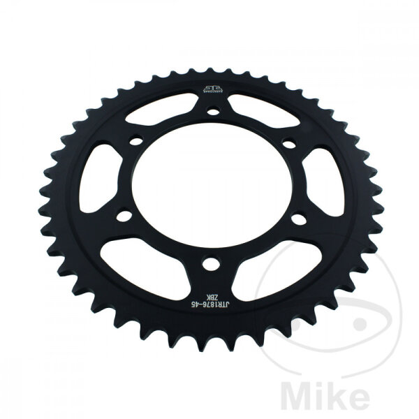 Sprocket  45 teeth pitch 525 black 110 / 130