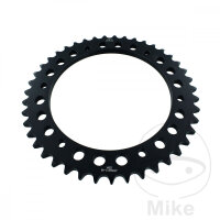 Kettenrad  43 Z&auml;hne Teilung 530 Schwarz 155 / 176