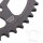Pignone  47 denti passo 525 nero 106 / 125
