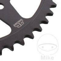 Sprocket  50 teeth pitch 525 black 106 / 125