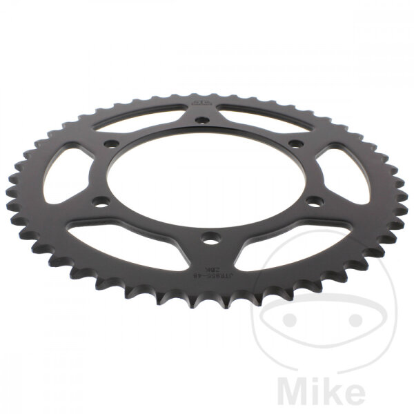 Sprocket  48 teeth pitch 520 black 125 / 145