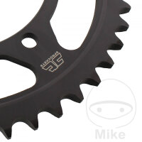 Sprocket  48 teeth pitch 530 black 130 / 150